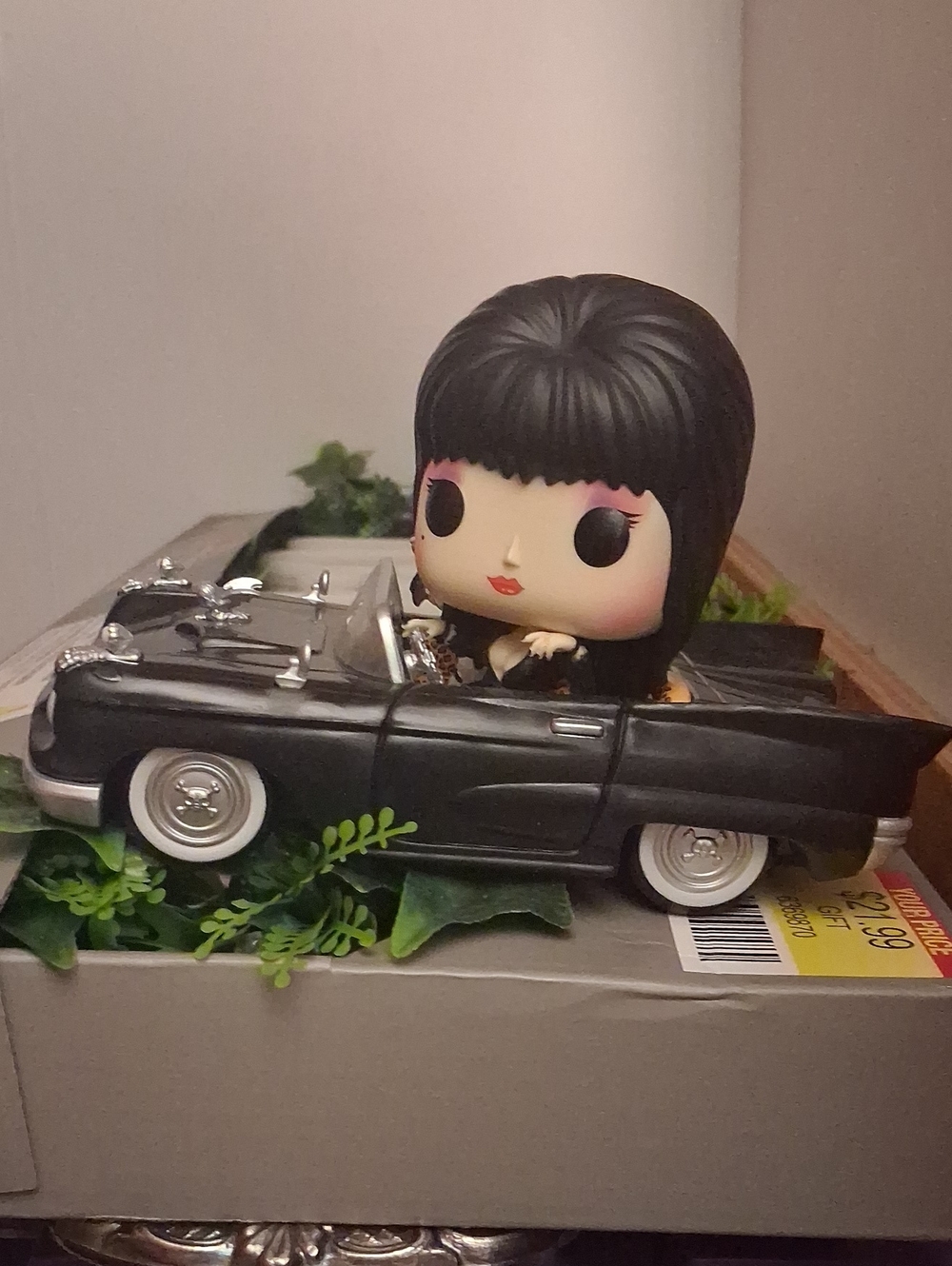 Funko Black Convertible Elvira & Gunko- Black & White Accents